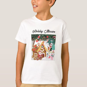 Mikitiez Snowman Vintage weißen Weihnachtself T-Shirt