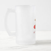 Mikitiez snowman winterwonderland pixleart mattglas bierglas (Links)