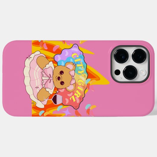 Mikitiez Sommerteddy Bären Gelee Rotwein Feuer Case-Mate iPhone Hülle (Rückseite (Horizontal))