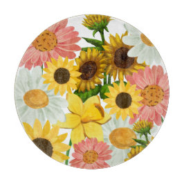 Mikitiez Sommerurlaub Blume Schneidebrett