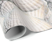 Mikitiez Sommervenus Muschel Strand Geschenkpapier (Rolleneckpunkt)