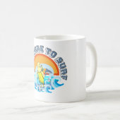 Mikitiez Sommerwindsurf Bananasplit Eisschrei Kaffeetasse (VorderseiteRechts)