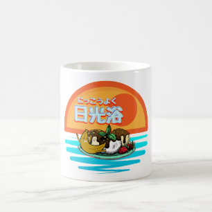 Mikitiez Sonnenbad Braun Sommerwindsurf Kaffeetasse