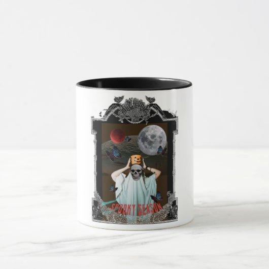 Mikitiez spooky vibes Vintag gothic halloween Tasse (Zentrum)