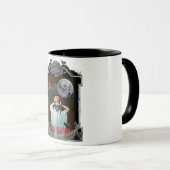 Mikitiez spooky vibes Vintag gothic halloween Tasse (VorderseiteRechts)