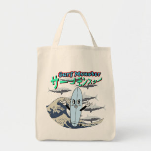 Mikitiez Surf Windsurf Monster Minze japanesewave Tragetasche