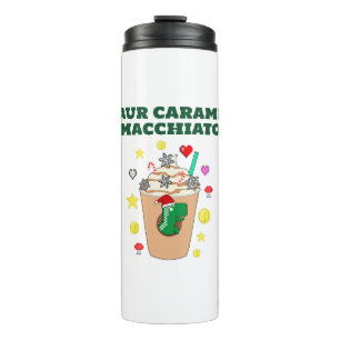 Mikitiez Trex Dinosaurier Eiskaffee-Karamelli xmas Thermosbecher
