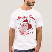 Mikitiez Vintage christmasham Erntedank Truthahn T-Shirt (Vorderseite)