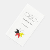 Mi'kmaq/Celtic Serviette (Ecke)