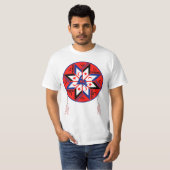Mi'kmaq Dreiersymbol T-Shirt (Vorne ganz)