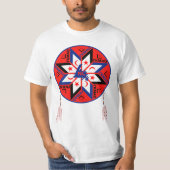 Mi'kmaq Dreiersymbol T-Shirt (Vorderseite)