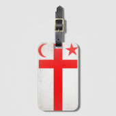 Mi'kmaq Gepäckanhänger (Vorderseite Vertikal)