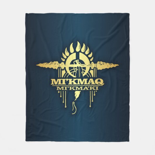 Mi'kmaq (Micmac) 2 Fleecedecke (Vorderseite)
