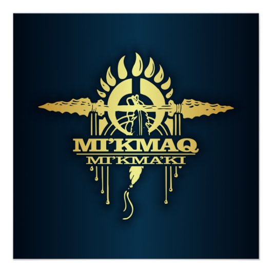 Mi'kmaq (Micmac) 2 Poster (Vorderseite)