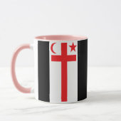 Míkmaq Staatsflagge Tasse (Links)