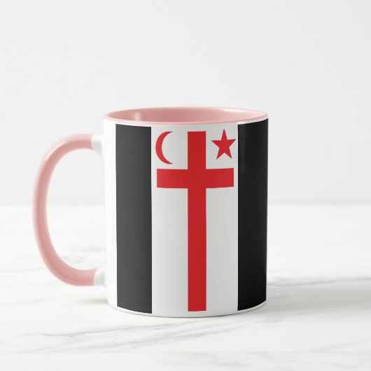 Míkmaq Staatsflagge Tasse (Links)