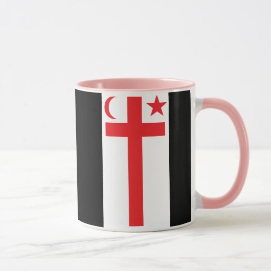 Míkmaq Staatsflagge Tasse (Rechts)