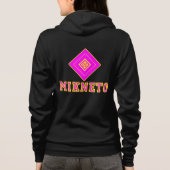 MIKNETO® - Reißverschluss-Kapuzenpullover Hoodie (Rückseite)