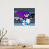 Miko Kubota Glitch Techs Poster (Küche)