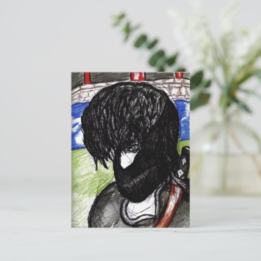 Miko Postkarte (Stehend Vorderseite)