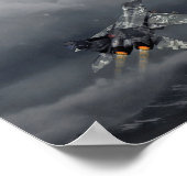 Mikoyan MiG-29-Poster Poster (Ecke)