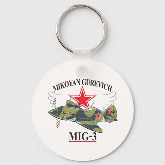 mikoyan mig-3 schlüsselanhänger (Vorderseite)