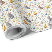 Mikro-Ditsy-Oster-Verpackungspapier Geschenkpapier (Rolleneckpunkt)