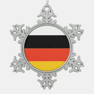 Mikro-Fahne indianisches amerikanisches Ususa  Schneeflocken Zinn-Ornament