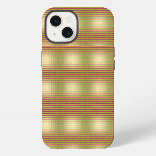 Mikro Karo iPhone Hülle (Rückseite)
