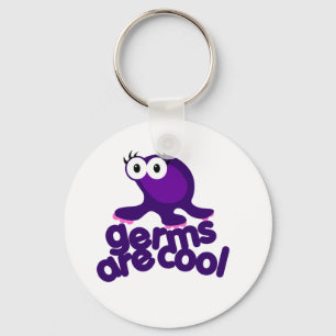 Mikrobe sind cool schlüsselanhänger