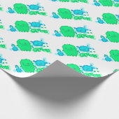 Mikroben! Geschenkpapier (Ecke)
