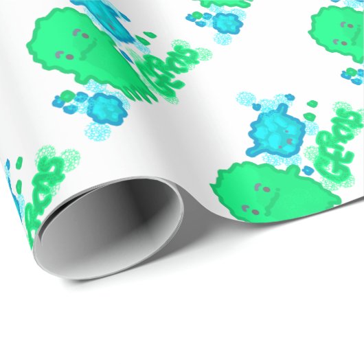 Mikroben! Geschenkpapier (Rolleneckpunkt)