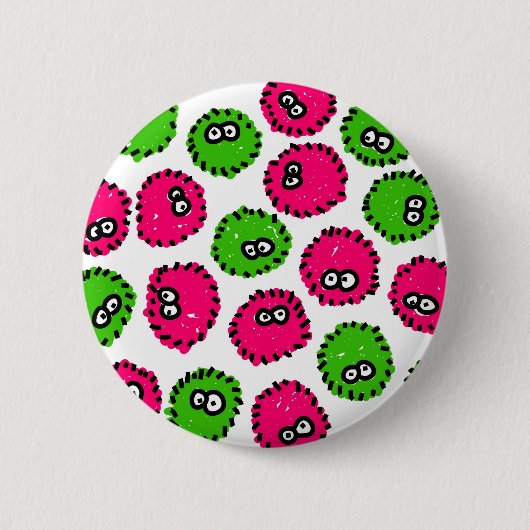 Mikroben-Invasion Button (Vorderseite)