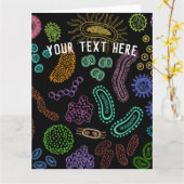 Mikroben Karte (Gelbe Blume)