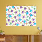 Mikroben Leinwanddruck (Insitu (Wohnzimmer))