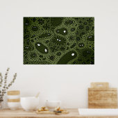 Mikroben Poster (Küche)