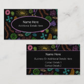 Mikroben Visitenkarte (Vorne/Hinten)