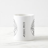 Mikrobenimposter-Tasse Kaffeetasse (Mittel)