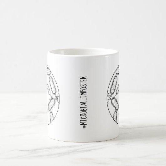 Mikrobenimposter-Tasse Kaffeetasse (Mittel)