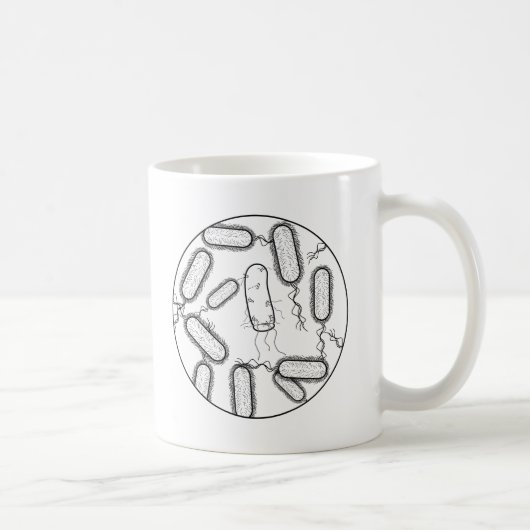 Mikrobenimposter-Tasse Kaffeetasse (Rechts)