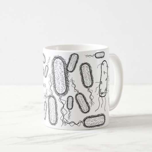 Mikrobenimposter-Tassen-volle Grafik Kaffeetasse (VorderseiteRechts)