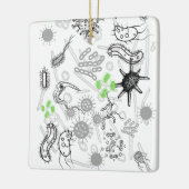 Mikrobenverzierung Keramikornament (Links)