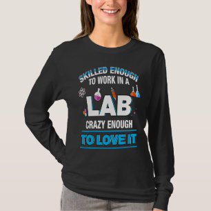 Mikrobiologe Biochemiker Pharmazeut Arbeit Labor Q T-Shirt