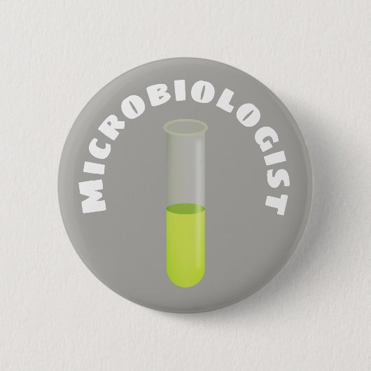 Mikrobiologe Button (Vorderseite)