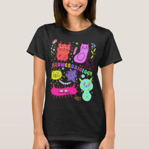 Mikrobiologe Funny Cat Lover T-Shirt