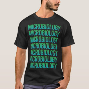 Mikrobiologe für Gradient Text T-Shirt