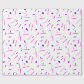 Mikrobiologe Geschenkpapier (Flach)