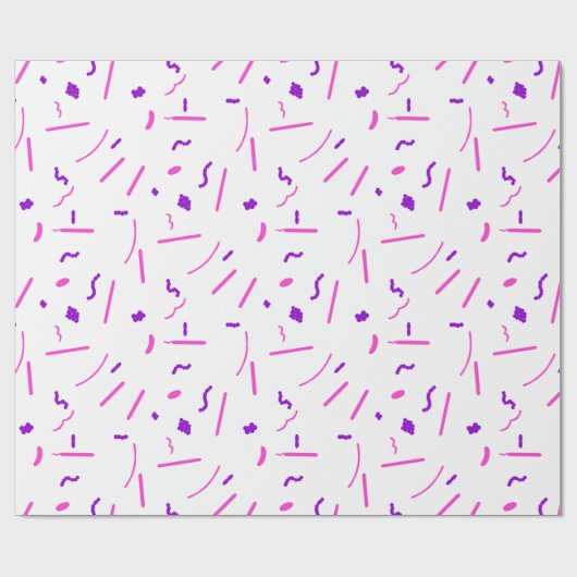 Mikrobiologe Geschenkpapier (Flach)