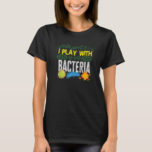 Mikrobiologe Microbiology Labrador Staph I spiele T-Shirt