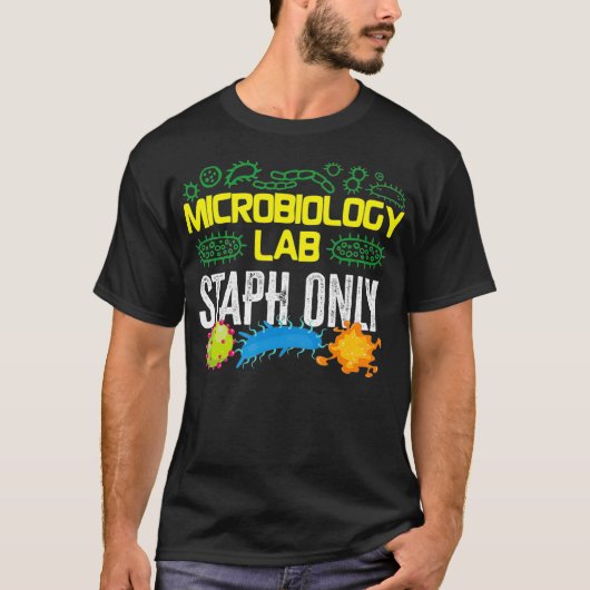 Mikrobiologe Microbiology Labrador Staph Labrador  T-Shirt (Vorderseite)